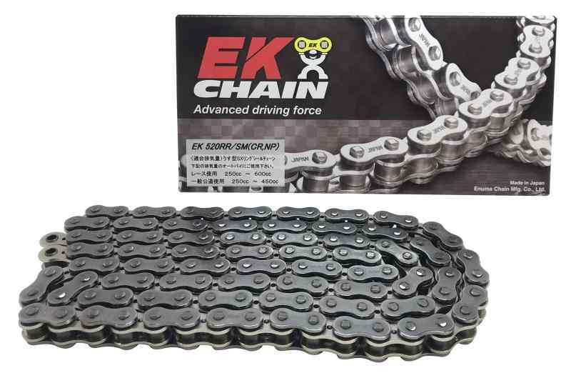 EK(イーケー) 自動二輪車用チェーン店 520RR/SM しろがね色