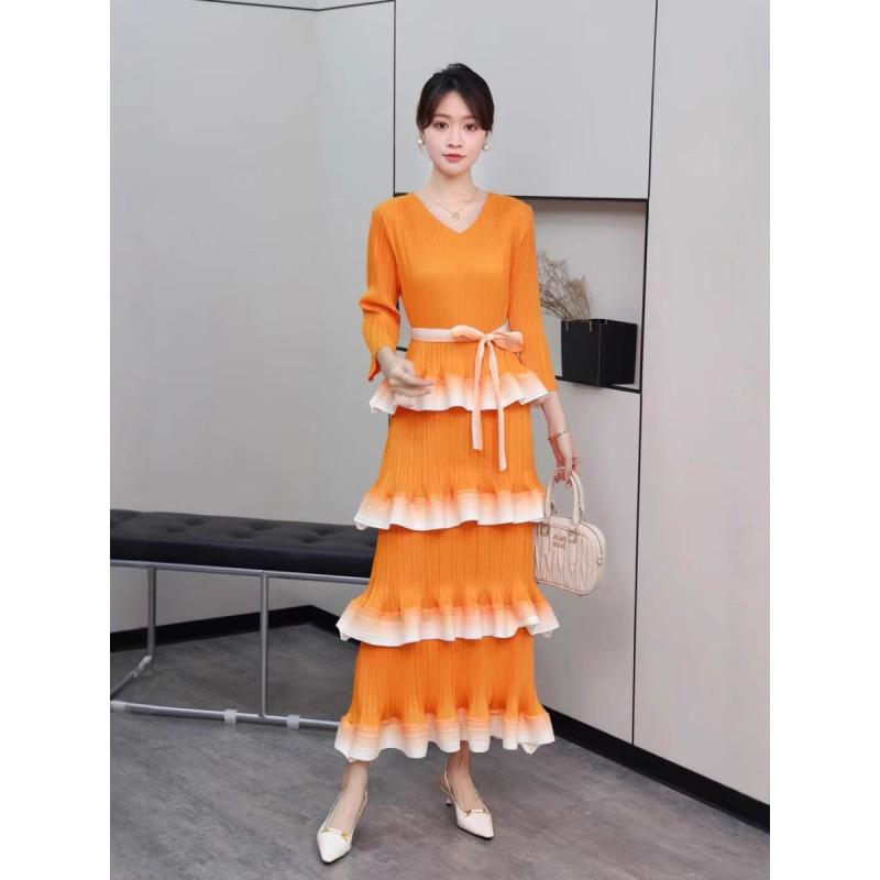 中古】 ELISABETTA FRANCHI ノースリーブワンピース ブラック サイズ