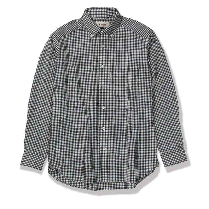 Foxfire(フォックスファイヤー) シャツ【5212193】【吸汗速乾】【UVカット】TS サッカーギンガム シャツメンズ|櫻花舎店
