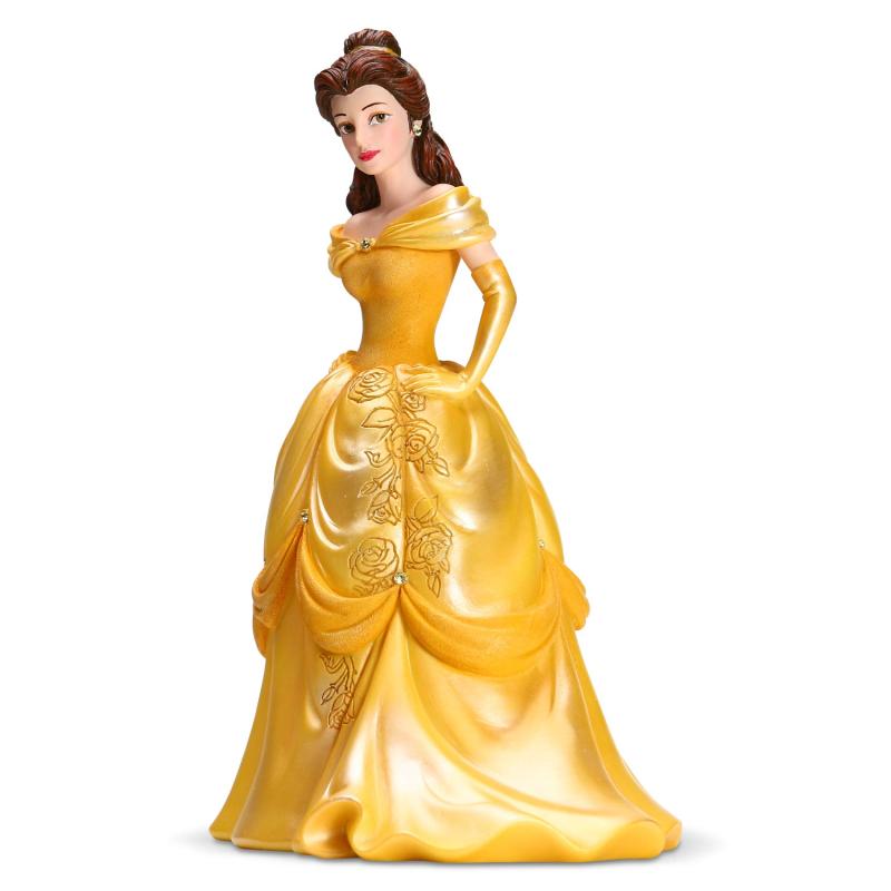 Enesco Disney Showcase Couture de Force Beauty and The Beast Belle Figurine, 8.07 Inch, Multicolor|櫻花舎店