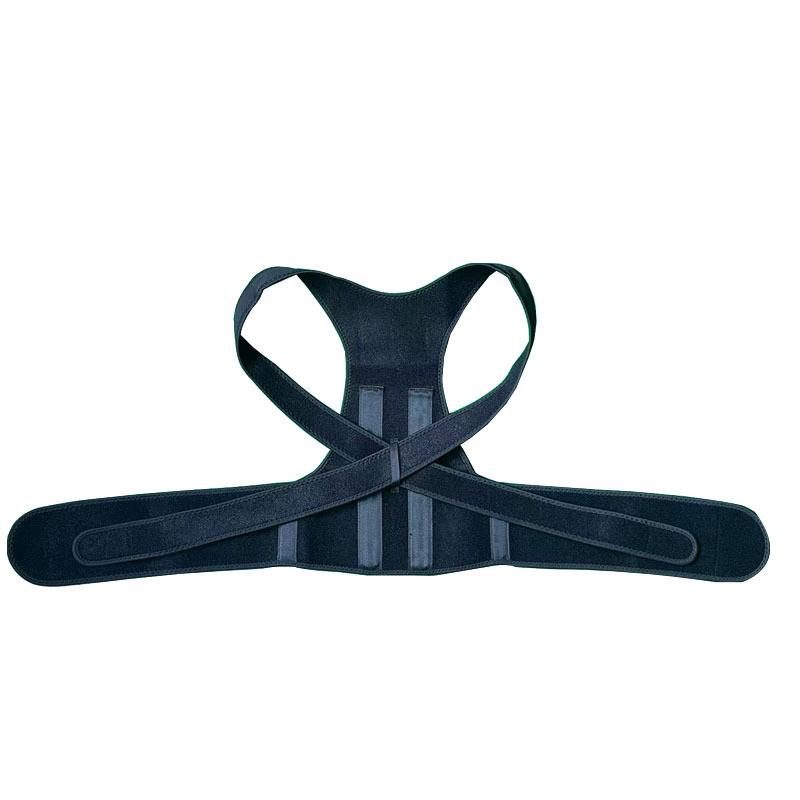 姿勢矯正ベルト メンズ レディース 猫背矯正 インビジブル 背中サポート 固定帯 ネオプレン素材 黒 ランニング フィットネス ヘルスケア マッサージ ボディメイク スポーツ サイクリング ハイキング ダンス 釣り画像