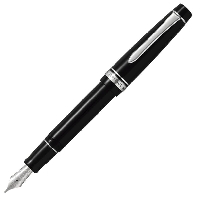 PILOT 筆 カスタム ヘリテイジ912 ブロード B(太字) 黒いこと FKVH2MRBB 飛行士