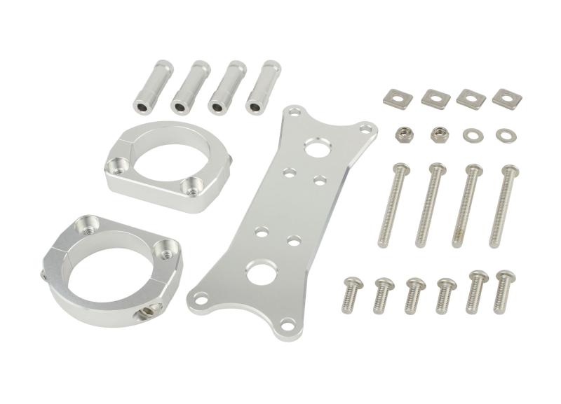 SHIFT UP (シフトアップ) ビレットスタビライザー φ27フォーク(ナロー186mmチッピ)用 [シルバー] 205084-03｜櫻花舎店