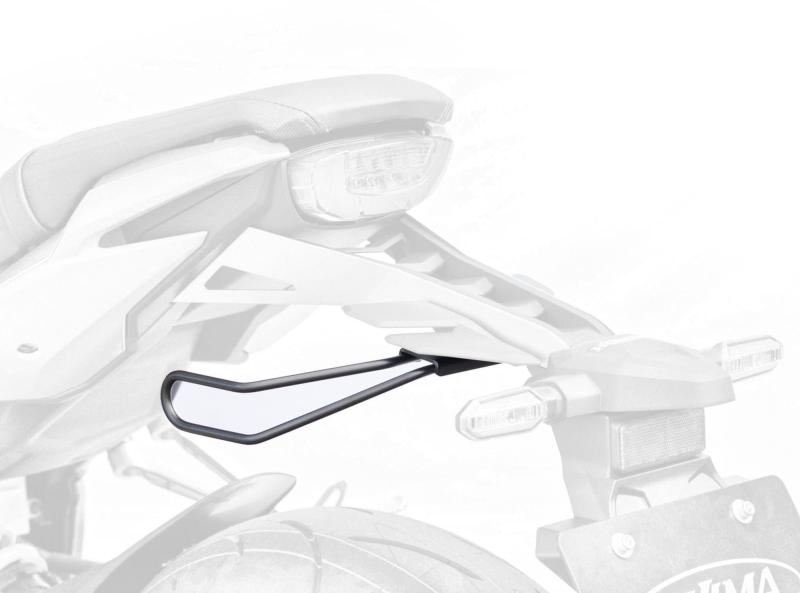 キジマ(Kijima) バイクパーツ サイドバッグサポート スチール製 CBR650R/CB650R(\'21-) 左右一体型 ブラック 210-4766