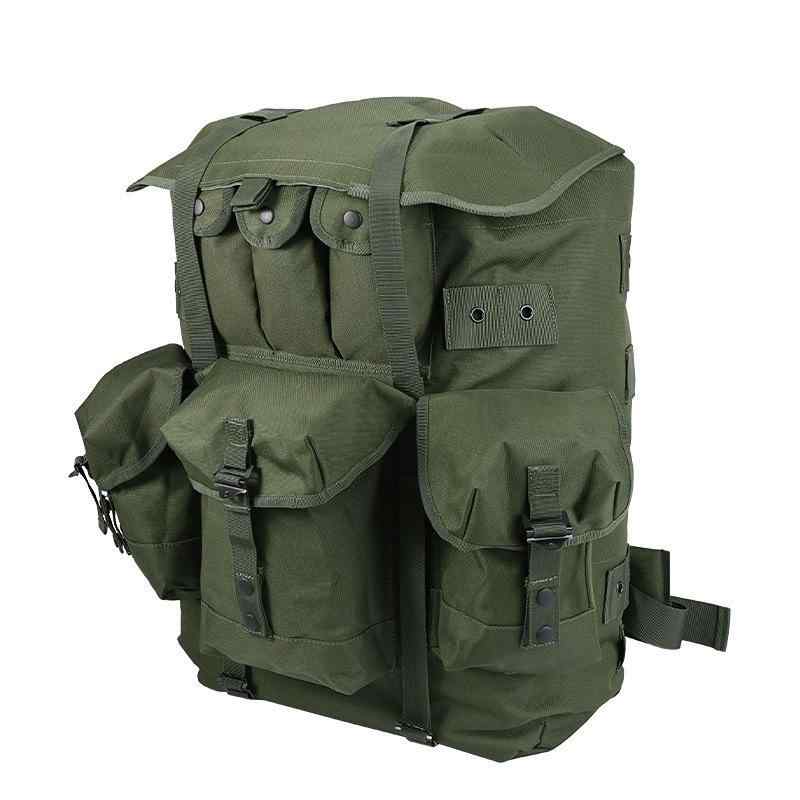 山登り背嚢 メンズ 大静電容量 タクティカル 鉄ひな形 600Dポリエステル 山歩き トレッキング ミリタリー 軍用 アウトドア 難民キャンプ 普段使い走り 生理学的曲線状の形 うしろ側ダイアログボックス 耐久性 黒 アーミーグリーン 変装
