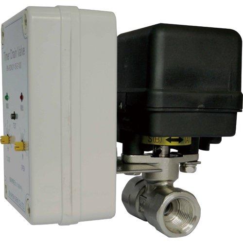 日本精器 電動ボールバルブ式タイマードレンバルブ15A100V BN9DM2115E100