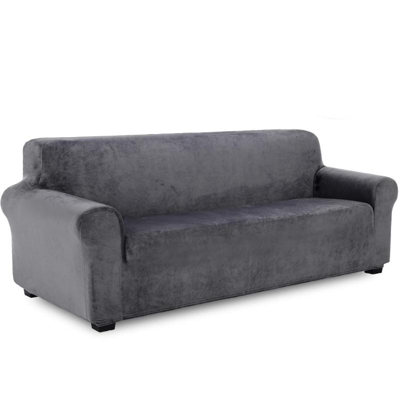 Velvet sofa cover
