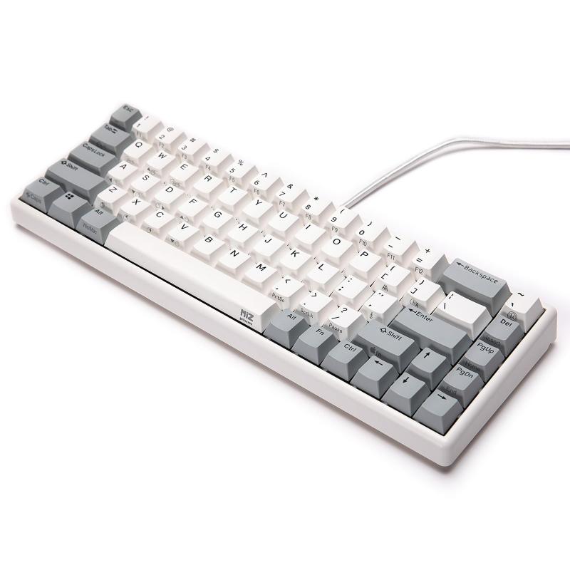 NiZキーボード 静電容量無接点方式 静音 キー荷重35g 英語配列 専用ソフトよりキー機能を割り当てられる WindowsとMacの両方に対応 APC機能