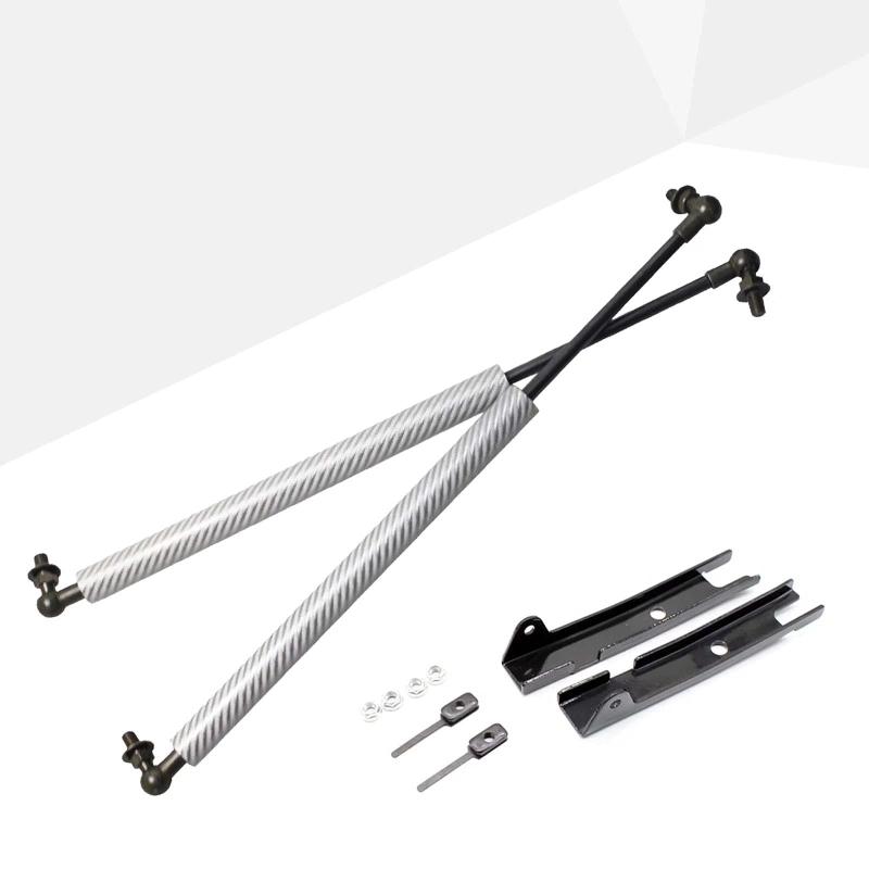 JINGLINGKJ ハイラックス GUN125型専用ボンネットダンパー フードダンパー 2015-現行 トヨタ ハイラックス Toyota Hilux GUN125型 X Z レボ Revo ピックアップトラックに対応 カスタムパーツ 車検対応 2本
