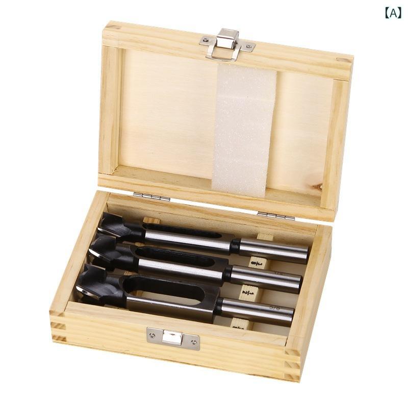 ホールソー 大工仕事 穴あけ器 せん孔機 書き割り 木 3本 5本 物の具 飛騨工物の具 穴あけ物の具 木製ボックス席 容れもの 納めるボックス席 物の具