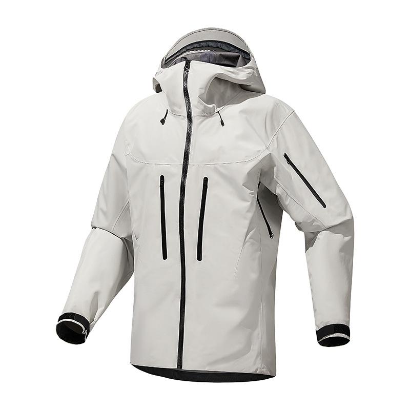 お山パーカー メンズ レディース ボンネット 山登り服 アウター 厚地の外套 オール時期 撥水 透気 速乾 生あたたかい 行きちがいに揺るぎない ジップアップ 長袖 無地 アウトドア 難民キャンプ トレッキング 旅する 自駕 白 ?石黒 果緑