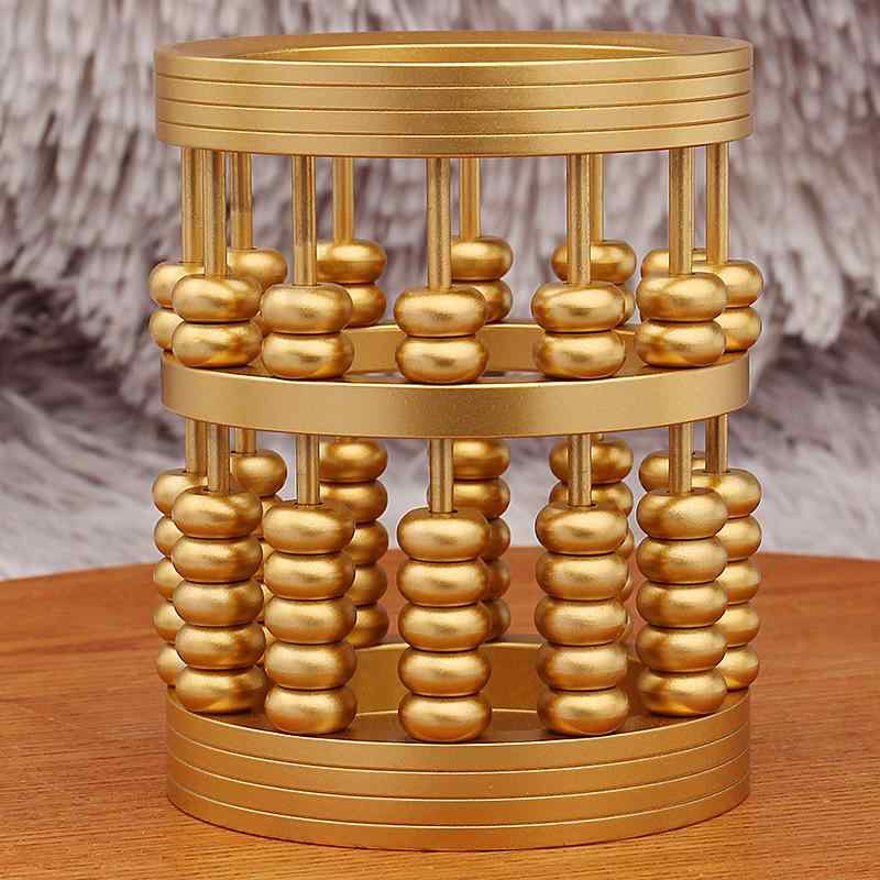 飾りつけ 金管楽器 筆立て 十露盤 ソロバン 先だつもの万万両 卓上 オブジェ 工芸 銅生産物 養護ホーム 飾りつけ 室内装飾 中国風 造営 祝賀会 差し上げ物 差し上げ物 差し上げ物 事務室 応接室 書屋 飾りつけ 寄せあわせ 金属元素 雑貨 アンティーク 今めかしい