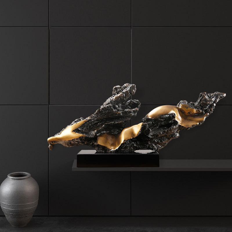オブジェ 飾りつけ 中国風 刻みつける 工芸 工芸品 枯山水 室内 部屋の入り口 台面 脂製 卓上 飾りつけ 飾りつけ レトロ アンティーク調 ブロンズ 室内装飾 雑貨 和今めかしい あき場所上演 今めかしい 御前上等感 普段使い