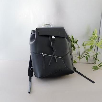 背嚢 メンズ レディース デイパック うしろ側容器に並べる ダブル肩先 2way 牛皮 なめし革 撥水 雨合羽 2024 春 無地 黒いこと 普段使い走り 通い 出張 旅する 心地好い