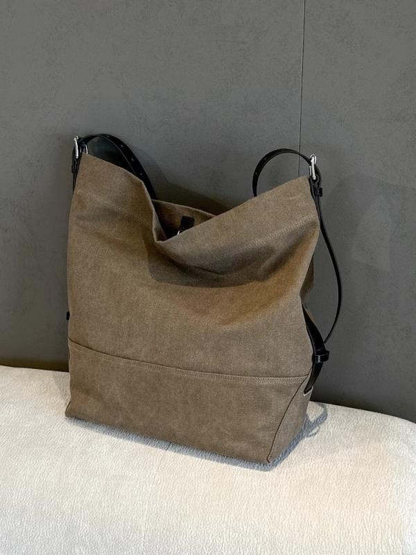トートバッグ レディース 帆布 キャンバス素材 大容量 A4サイズ 通勤 通学 普段使い シンプル カジュアル 韓国 軽量 丈夫 ブラック ブラウン｜櫻花舎店