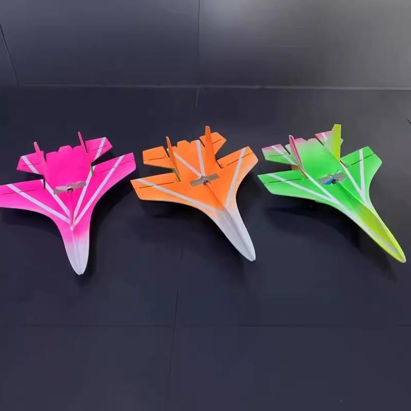 RC飛行機 子供用 大人用 固定翼 4チャンネル ラジコン ブラシレスモーター DIY組み立てキット 初心者向け 航空模型 知育玩具 30-50cm|櫻花舎店