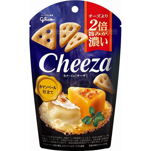 グリコ 生チーズのチーザ カマンベールチーズ仕立て 40g 10コ入り (4901005184961)