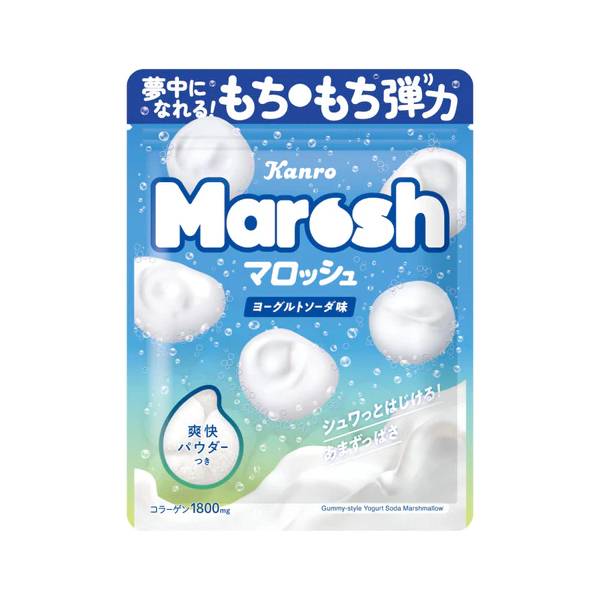 カンロ マロッシュ 06 27発売 50g 72コ入り 2022 4901351021767c ヨーグルトソーダ味 【メーカー直売】 ヨーグルトソーダ味