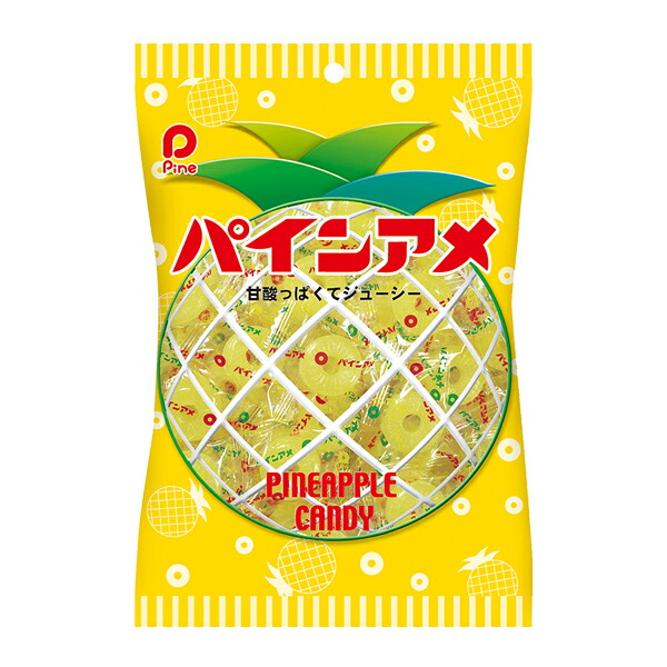 パイン パインアメ 110ｇ（個包装紙込み） 72コ入り 2026/01/19発売 (4902435012749c)｜おかしのマーチ