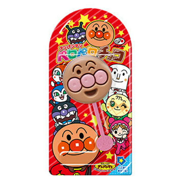 不二家 アンパンマンペロペロチョコ 1本(12g) 192コ入り 2022 08 30発売 (4902555264875c)