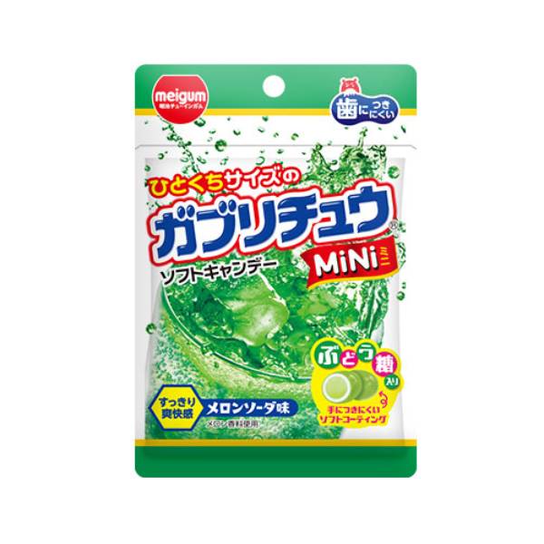 明治チューインガム ガブリチュウMiNi メロンソーダ 28g 120コ入り 2026/02/02発売 (4902744037211c)