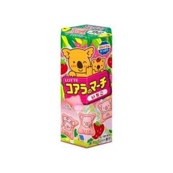 ロッテ コアラのマーチ<いちご> 46g 80コ入り 2026/03/17発売 (4903333205554c)|おかしのマーチ