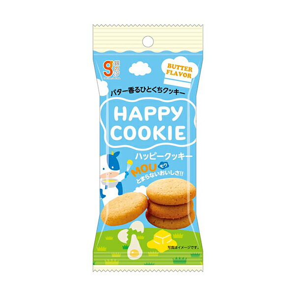 銀の汐 ハッピークッキー 22g 120コ入り (4962407062202c)｜おかしのマーチ
