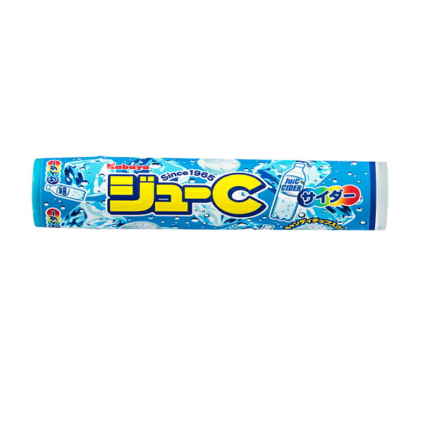 カバヤ食品 ジューＣ サイダー 15粒 240コ入り 2022/09/13発売 (49285147c)｜おかしのマーチ