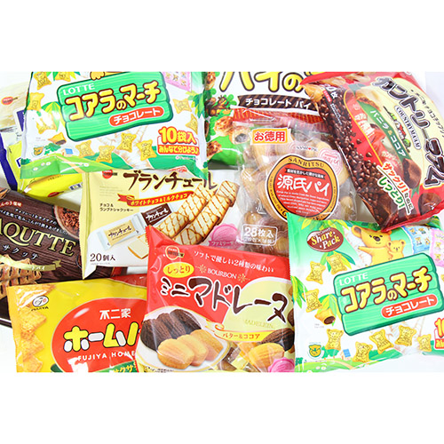 楽天市場 地域限定送料無料 人気のファミリーサイズのお菓子 詰め合わせセット 9種 計10コ Omtma6216k おかしのマーチ