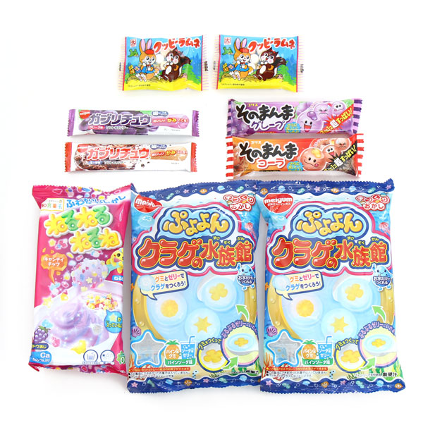 高級品市場 全国送料無料 お菓子 詰め合わせ 子どもが喜ぶ知育菓子 駄菓子詰め合せセット 計9コ おかしのマーチ メール便 omtmb8278  qdtek.vn