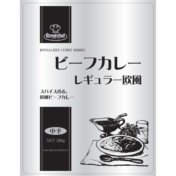 海外正規品 楽天市場 地域限定送料無料 業務用 ロイヤルシェフ ビーフカレーレギュラー 欧風 中辛 0g 1ケース 30入 常温 c おかしのマーチ オープニング大放出セール Lexusoman Com