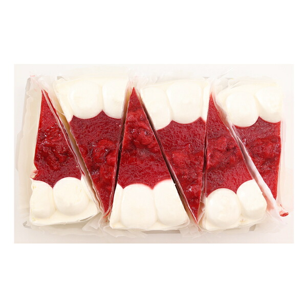 (地域限定送料無料)業務用 (単品) ベルリーベ いちごのケーキ 6P　4袋(計24個)(冷凍)(760619000sx4k)｜おかしのマーチ