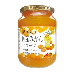 業務用 果肉入りシリーズ 果肉入り国産みかんシロップ 940g (430217000)