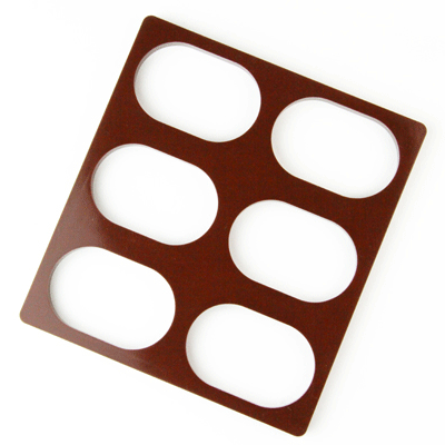 楽天市場 シリコン製 ダコワーズ型 小判6ヶ付 B 031 ダックワーズ型 ケーキ型 お菓子 お菓子 ケーキ型専門店 おかしの森