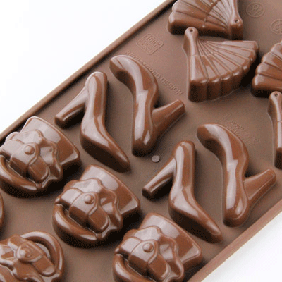 楽天市場】チョコレート型 シリコンモールド FLEURY（フルーリー/四つ ...