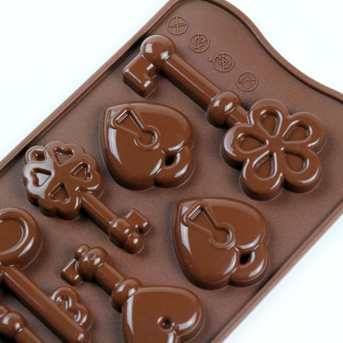 楽天市場】チョコレート型 シリコンモールド Choco Buttons