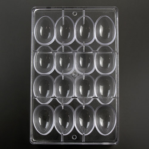 ホットチョコレート型式 チョコレートモールド 硬質 タマゴ エッグ 55mm 9004 チョコ型 チョコモールド モルド お菓子 チョコレート飲料 Daemlu Cl