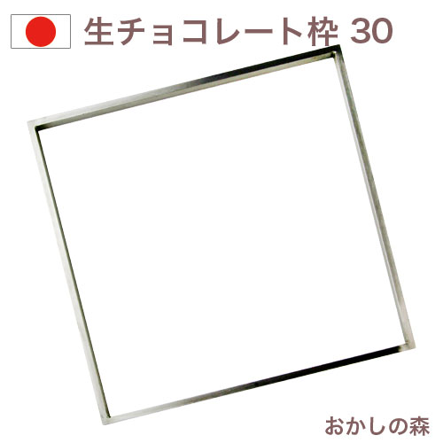 チョコレート　オーダー枠 楽天市場】生チョコ枠 200mm角 チョコレート型 モルド お菓子