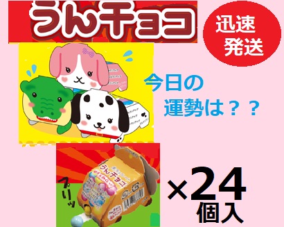 楽天市場】うんチョコ グレープ風味 24個入 アソート お菓子 おやつ