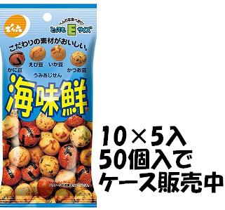【心ばかりですが…クーポンつきます☆】<br>でん六 Ｅサイズ海味鮮* 41ｇ×10袋入×5箱