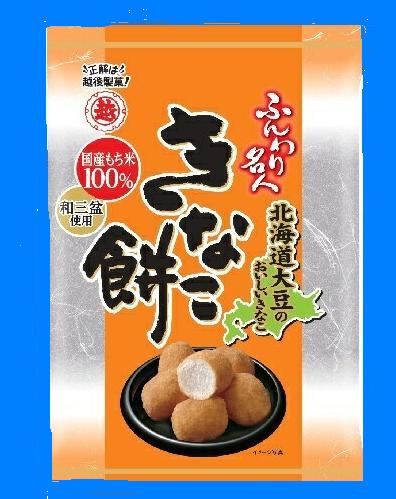 きなこもち出品 楽天市場】大阪京菓 ZRx越後製菓 35G ふんわり名人きなこ餅