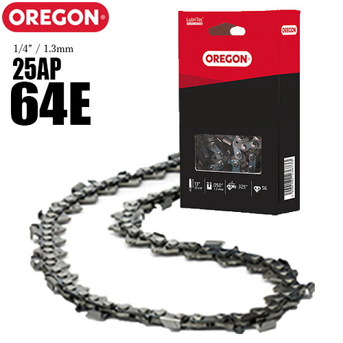 【貨物輸送無料】ビーバーの州 チェーンソー 替刃 25AP-64E  ソーチェーン ソーチェン 25AP064E チェンソー 替え刃 刃 OREGON