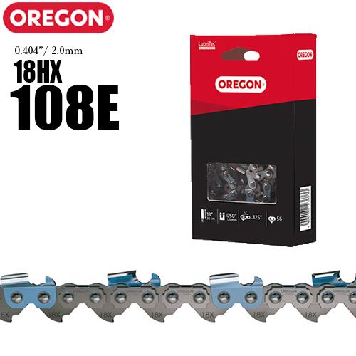 【貨物輸送無料】ビーバーの州 チェーンソー 替刃 ハーベスター Harvester 18HX-108  ソーチェーン ソーチェン18HX-108チェンソー 替え刃 刃 OREGON