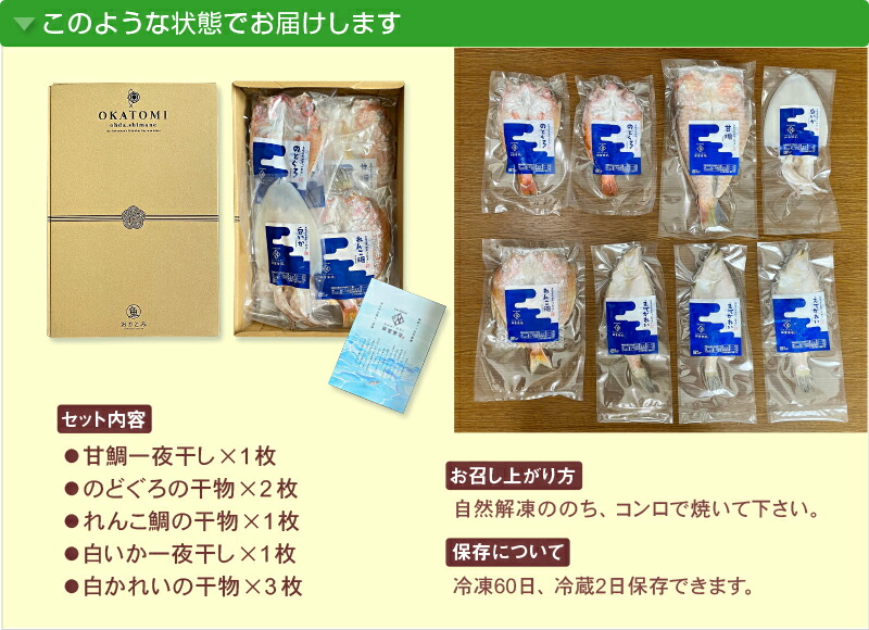 このような状態でお届けします