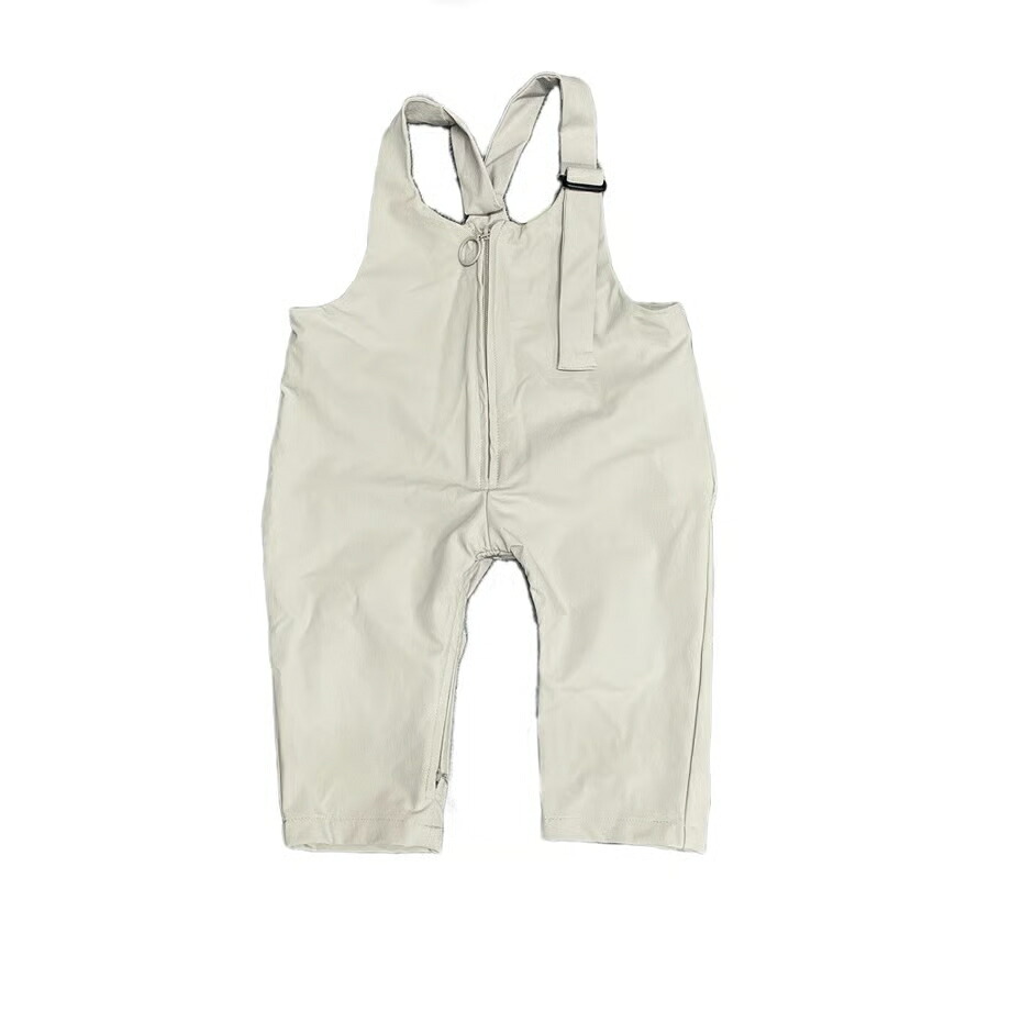 stretch nylon salopette(for baby) stone [BP02-0104c]/ mounten(マウンテン)｜マタニティ＆ベビー apibaby store