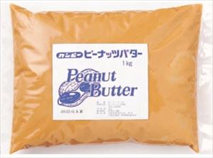 送料無料 ピーナッツバター(無糖) 1kg×6袋