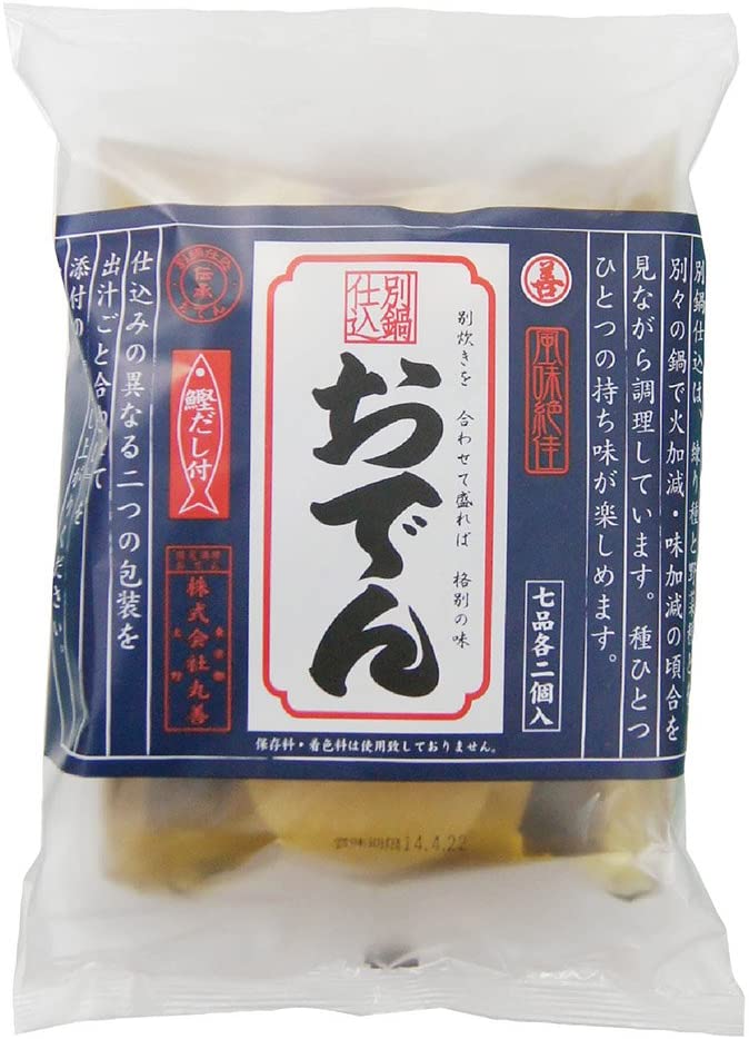 おでん☆ 楽天市場】丸善 別鍋仕込 おでん 1kg 5袋 レトルト おでん 送料