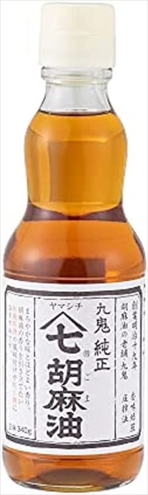 送料無料 九鬼産業 ヤマシチ純正胡麻油 340g&times;24本｜御用蔵 大川