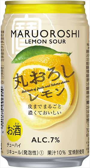 【楽天市場】宝酒造 丸おろし レモン チューハイ 7度 日本 350ml×48本：御用蔵 大川