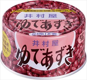 送料無料 井村屋 北海道 ゆであずき 200g×24個